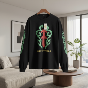 Chrome Hearts Los Angeles Black Graphic Hoodie