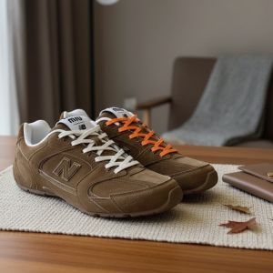 New Balance Brown Suede Casual Sneakers Unisex Shoes