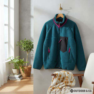 Patagonia Fleece Zip Jacket Winter Outdoor