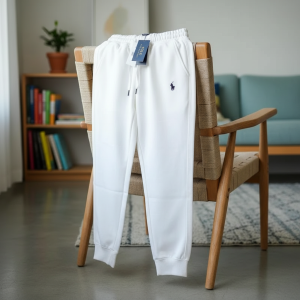 Ralph Lauren Polo White Jogger Pants