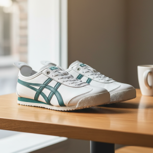 Onitsuka Tiger Mexico 66 White Green Sneakers