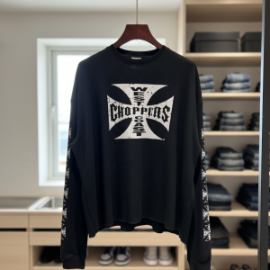 West Coast Choppers Black Logo Print Sweatshirt