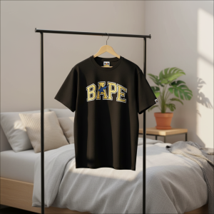 BAPE Black Ape Head Logo Cotton T-Shirt