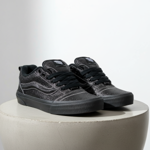 Vans Glitter Black Low Top Skate Shoes