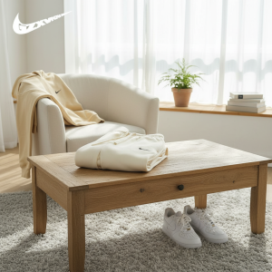 Nike Men’s Casual Loose Fit Sweatpants Beige