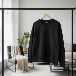 Drew House Black Crewneck Sweatshirt Unisex Pullover