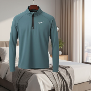 Nike Men's Half Zip Long Sleeve Running Shirt