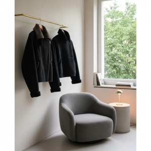 JacketsNO FAITH STUDIOS Oversized Denim Pants Streetwear