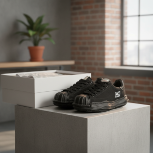 Maison Mihara Yasuhiro MMY Blakey Black Sneakers