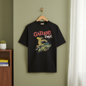 Gallery Dept Dragon Graphic Black T-Shirt