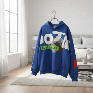 CPFM x Kanye Blue Graphic Hoodies Sweater