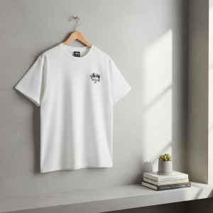 Stussy Spring20 White Floral Graphic T-Shirt