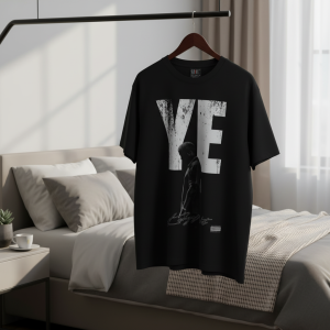 Saint Micheal YE Graphic Black T-Shirt