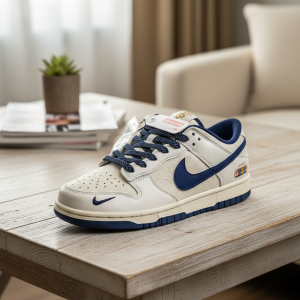 Gucci Retro Canvas Blue Sneakers for Men