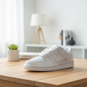 Nike Dunk Low White Sneakers for Men Women