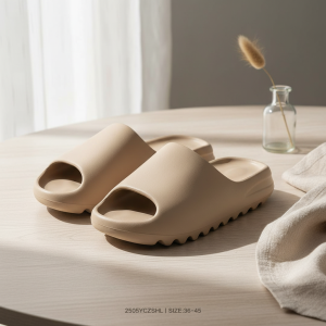 Yeezy Slide Beige Sandals Comfort Foam Shoes