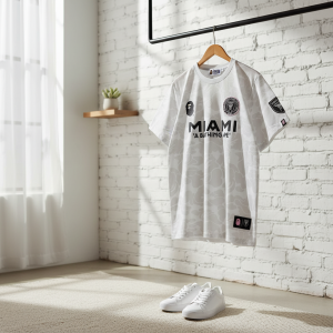 A Bathing Ape Miami White Graphic T-Shirt