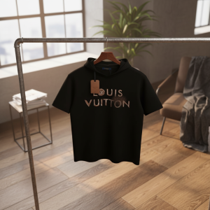 Louis Vuitton Black Graphic Logo T-Shirt