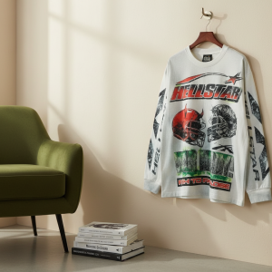 Hellstar Vintage Graphic Long Sleeve Streetwear T-Shirt