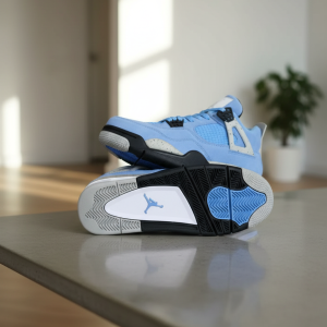 Nike Retro Blue Suede Basketball Sneakers