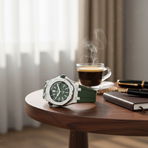 Luxury Green Automatic Stainless Steel Men's Watch