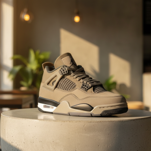 Nike Air Retro 4 Taupe Gray Sneakers