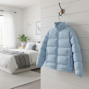 Trapstar Light Blue Puffer Jacket Winter Coat
