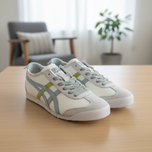Onitsuka Tiger White Gray Casual Sneakers