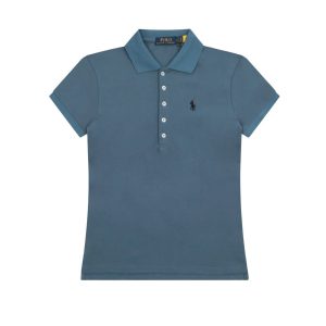 Ralph Lauren Blue Polo Shirt Women Casual