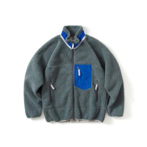 Patagonia Men’s Fleece Jacket Warm Outdoor Zip Coat