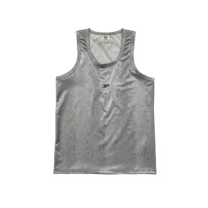 Broken Planet Silver Snake Pattern Sports Tank Top