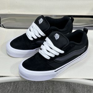 Vans Old Skool Black White Skateboard Shoes