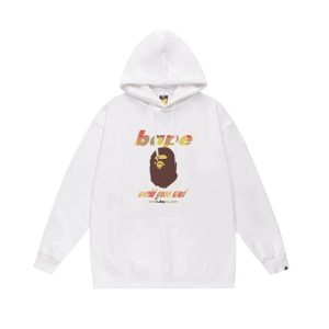 A Bathing Ape BAPE White Ape Head Pullover Hoodie
