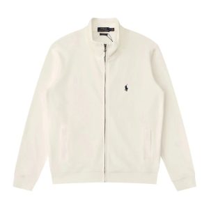 Ralph Lauren Polo White Full-Zip Jacket