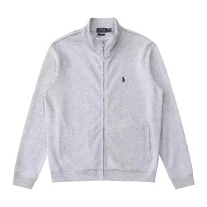 Polo Ralph Lauren Grey Full Zip Sweatshirt Jacket