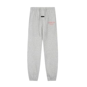 Fear of God Essentials Gray Fleece Sweatpants Joggers