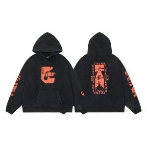 Enfants Riches Deprimes Black Graphic Hoodie Sweater