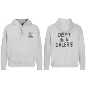 Gallery Dept De La Galerie Grey Pullover Hoodie