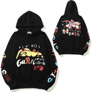 CPFM x Kanye West Graphic Black Pullover Hoodie