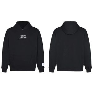 Gallery Dept Upside Down Logo Black Hoodie
