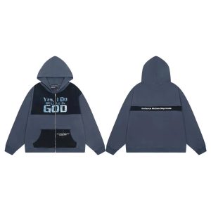 Enfants Riches Deprimes God Graphic Zip Hoodie