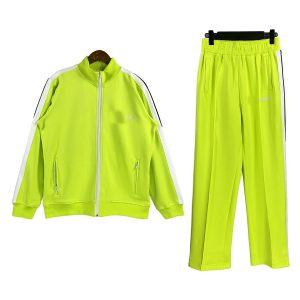 Palm Angels Neon Green Tracksuit Set