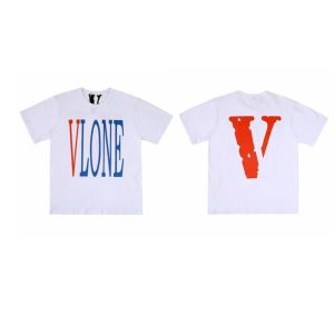 Vlone Logo Graphic White T-Shirt Short Sleeve Tee