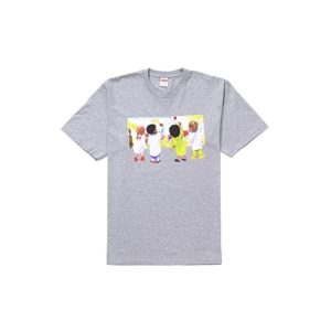 Supreme Kids Drawing Graphic Heather Grey T-Shirt