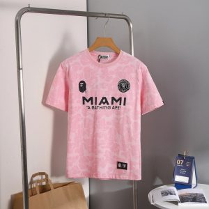 A Bathing Ape Miami Pink Camo T-Shirt
