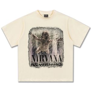 Saint Michael Vintage Nirvana Graphic T-Shirt