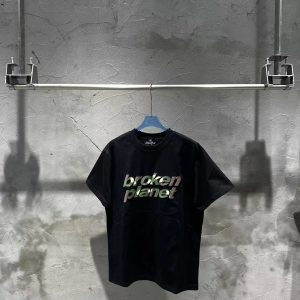 Broken Planet Black Graphic Logo T-Shirt