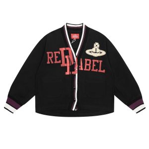 Vivienne Westwood Red Label Black Knit Cardigan Sweater