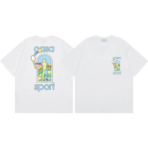 CASA Sport Tennis Graphic White T-Shirt