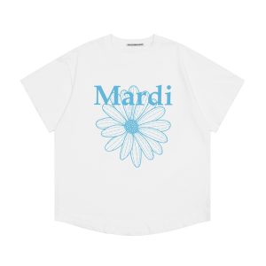 Mardi Mercredi Daisy Graphic White T-Shirt
